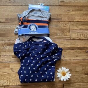 Gerber Pack Of 5 One Piece 3-6 Months NEW‎